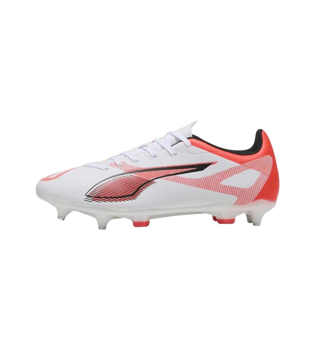 Mens Ultra Play Cleated Soft Ground Football Boots  White Puma-3