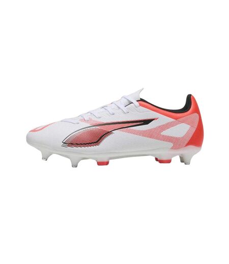 Mens Ultra Play Cleated Soft Ground Football Boots  White Puma
