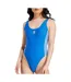 Maillot de bain bleu femme adidas adicol-1