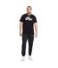 T-shirt Motif/style Swoosh Just Do It Homme Noir Blanc Nike-1