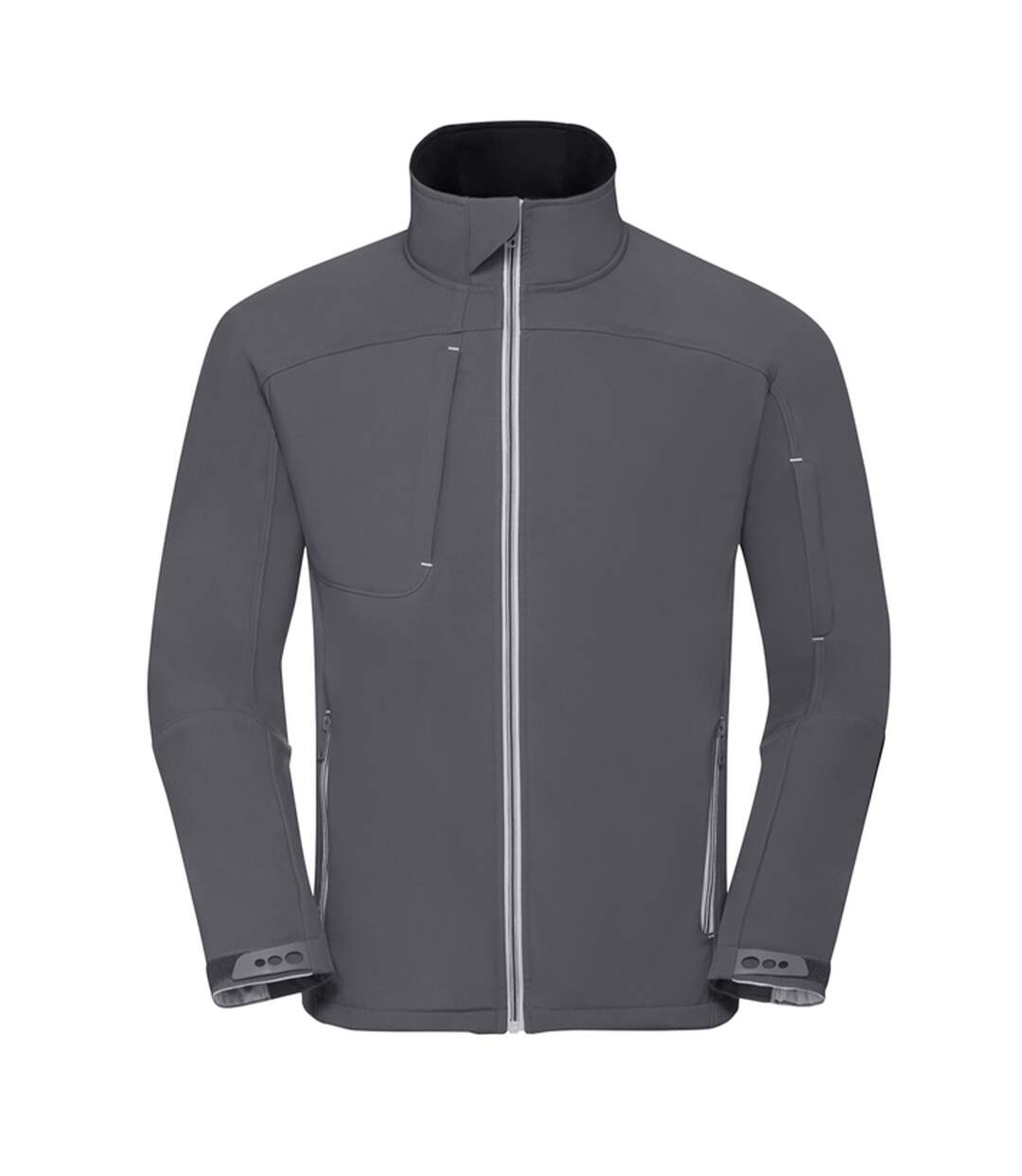 Veste Softshell Homme Gris Foncé Russell-1