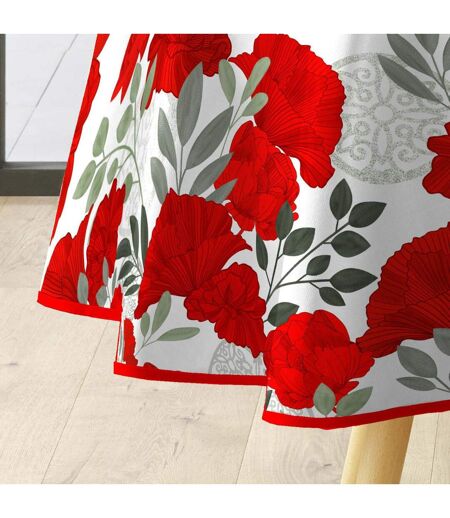 Nappe Ronde Occitanie 160cm Rouge