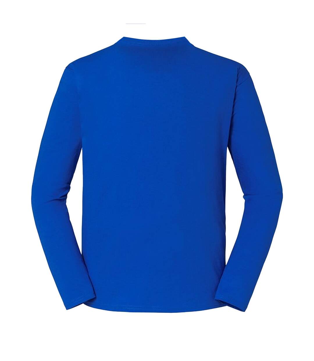Fruit of the Loom Mens Iconic 195 Premium Ringspun Cotton Long-Sleeved T-Shirt (Royal Blue)