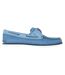 Mens Classic Contrast Leather Flat Boat Shoes Dark Blue Timberland-1