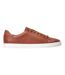 Mens Tucker Leather Soft Trainers Burnt Tan Base London-3