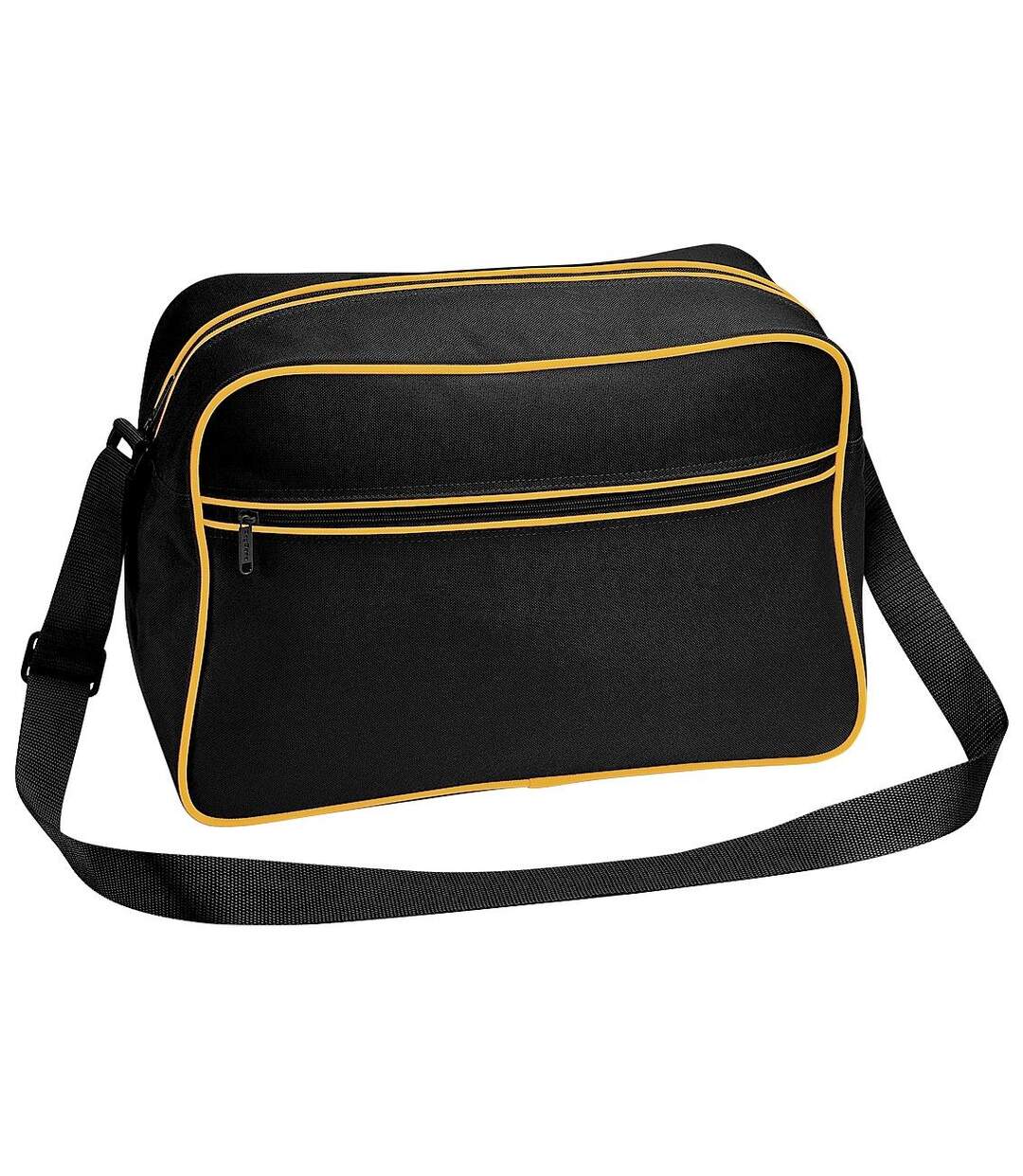 Sac À Bandoulière Rétro 18 Litres Taille Unique Noir Or Bagbase-1