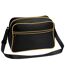 Sac À Bandoulière Rétro 18 Litres Taille Unique Noir Or Bagbase-1