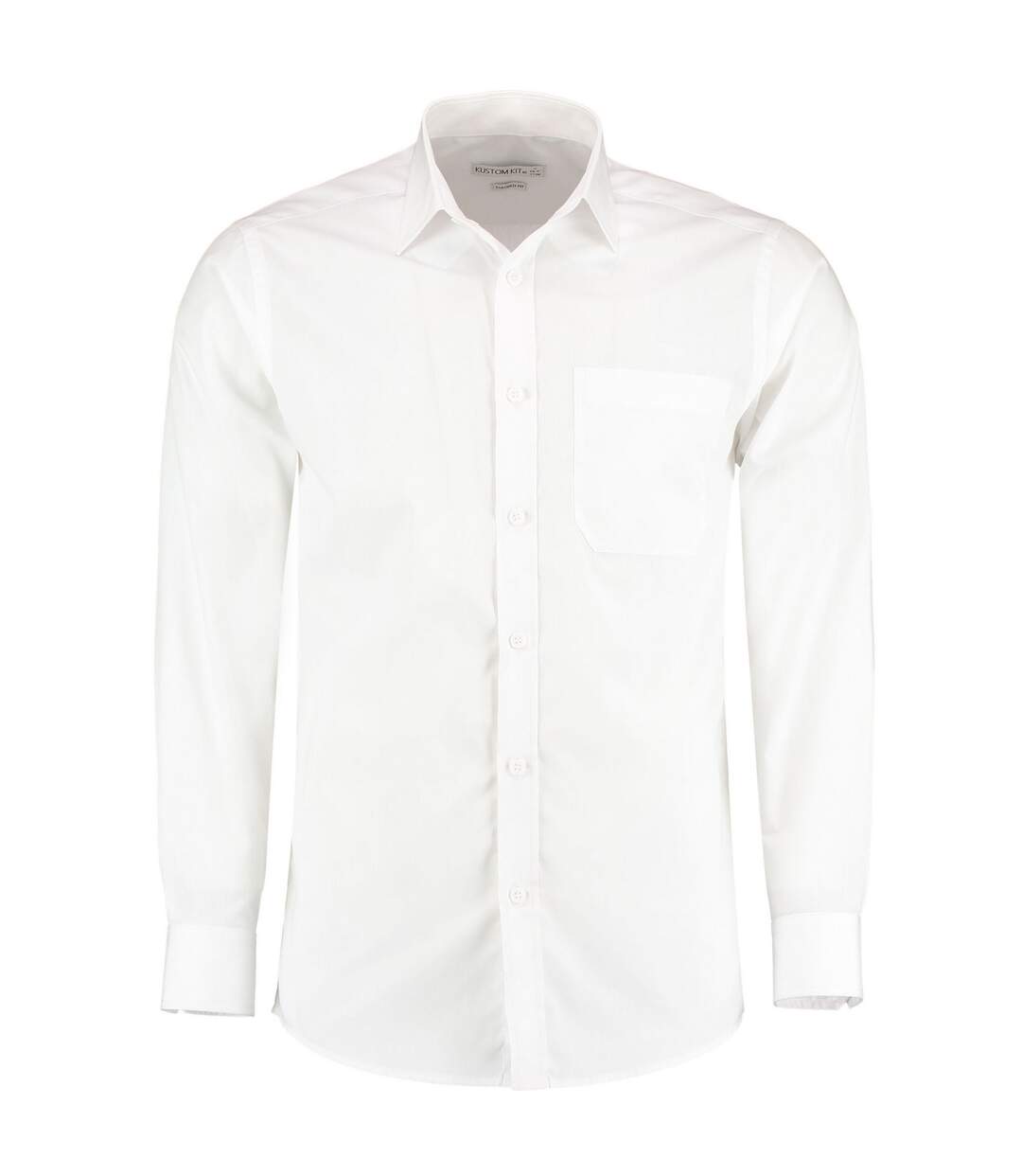 Chemise formelle homme blanc Kustom Kit-1