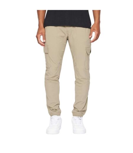 Mens Waylon Woven Cargo Trousers Stone Kings Will Dream