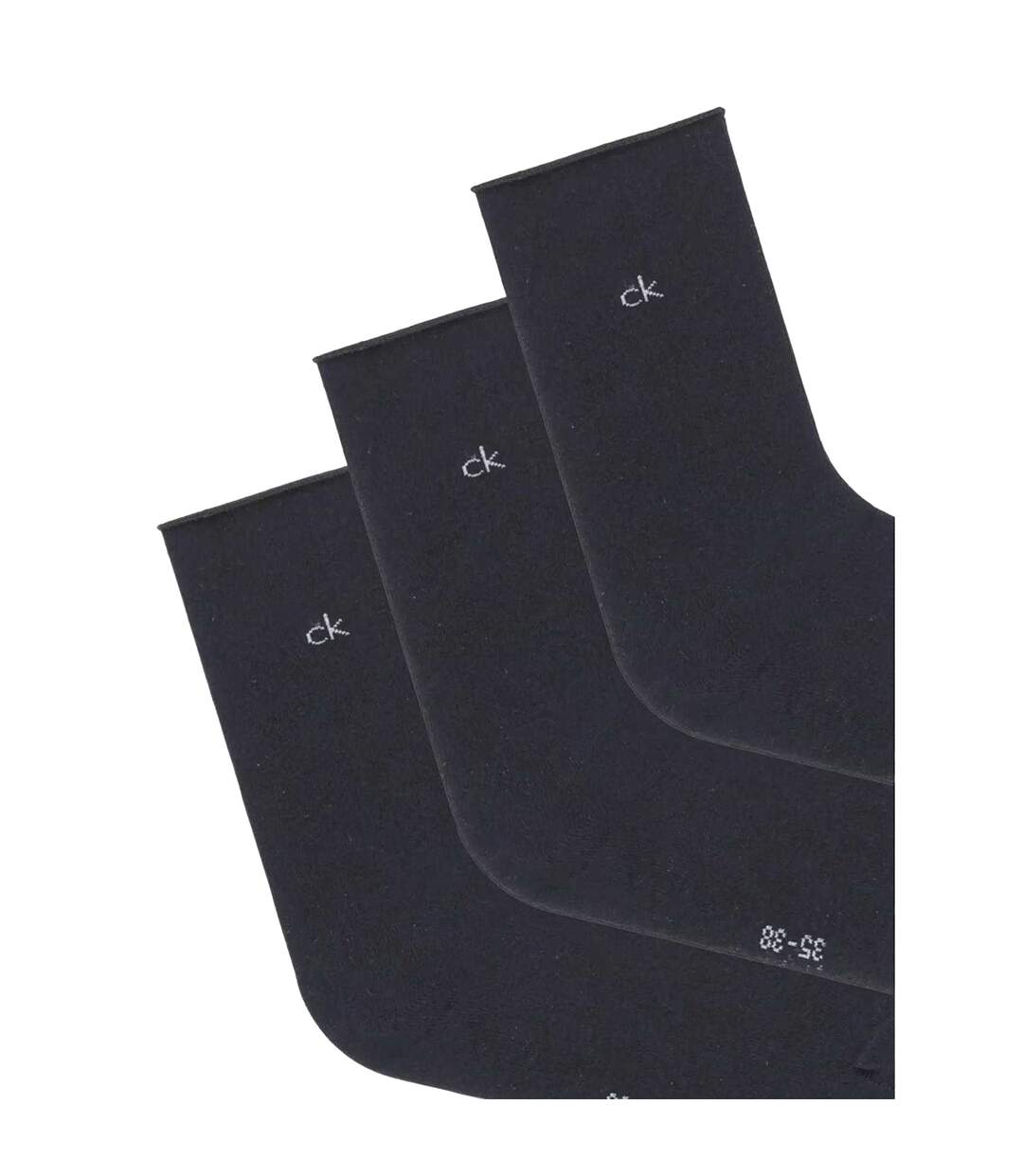 Chaussettes Femme Noir Calvin Klein-2
