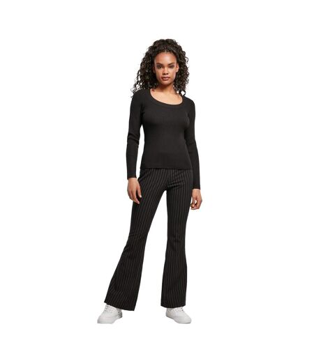 Pull Manches Longues Femme Noir Urban Classics