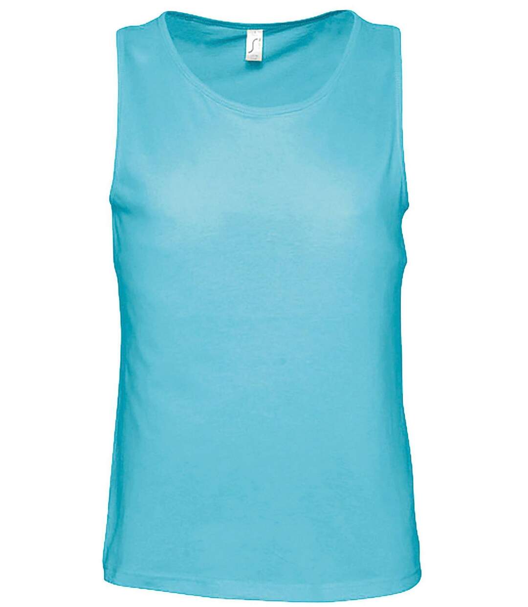 t-shirt débardeur pour homme - 11465 - bleu atoll-2