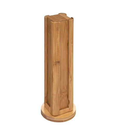 Porte capsules design Bambou cuisine - H. 29 cm - Marron