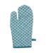 Gant & Manique Imprimé Tikal 32cm Bleu Canard-2