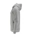 Mens Westwood Heights Full Zip Hoodie Grey Melange James Harvest-3