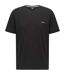 T-shirt Manches Courtes Mixmatch Homme Noir Boss-2
