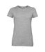 SOLS Womens/Ladies Millenium Stretch T-Shirt (Grey Marl)