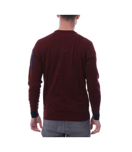 PULL OVER Bordeaux HOMME HUNGARIA R NECK EDITION - M