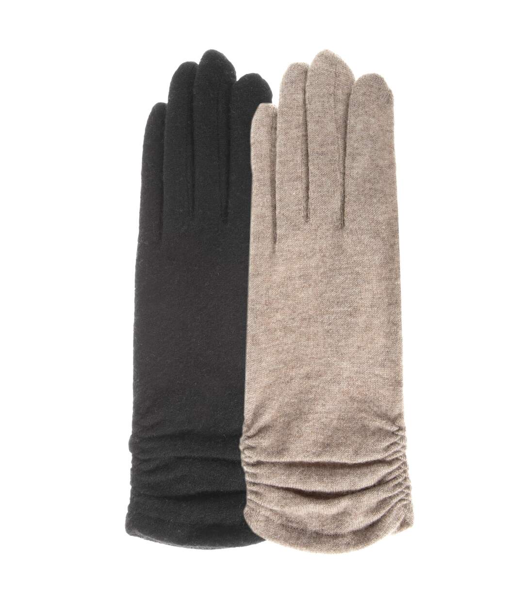 Isotoner Gants femme tactiles en laine - non doublés