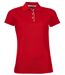 Polo sport performer - Femme - 01179 - rouge