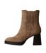 Bottines à Talon Zip Super Mode-1