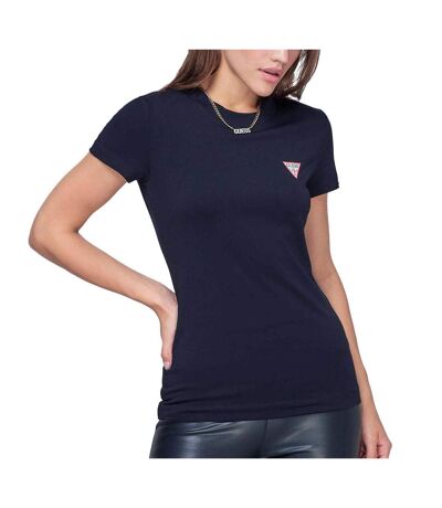 T-shirt marine femme guess w1yi0z - m