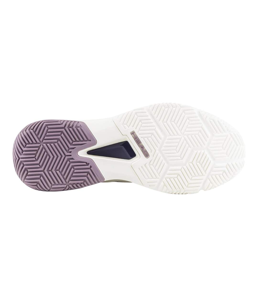 Chaussures De Padel Motion Team 1.5 Femme Blanc Cassé Blanc Violet Head-3