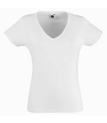 Fruit Of The Loom - T-shirt à manches courtes - Femme (Blanc) - UTBC1361