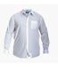 Duke Mens Aiden Kingsize Long Sleeve Classic Regular Shirt (White)