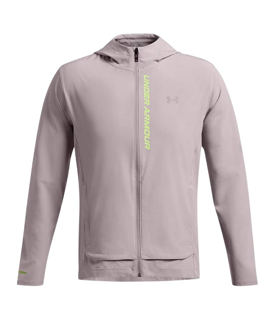 Veste À Capuche Outrun Homme Blanc Cassé Under Armour-2