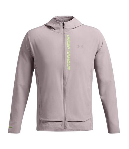 Veste À Capuche Outrun Homme Blanc Cassé Under Armour