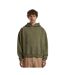 Sweat À Capuche Homme Kaki Chaud Build Your Brand-1