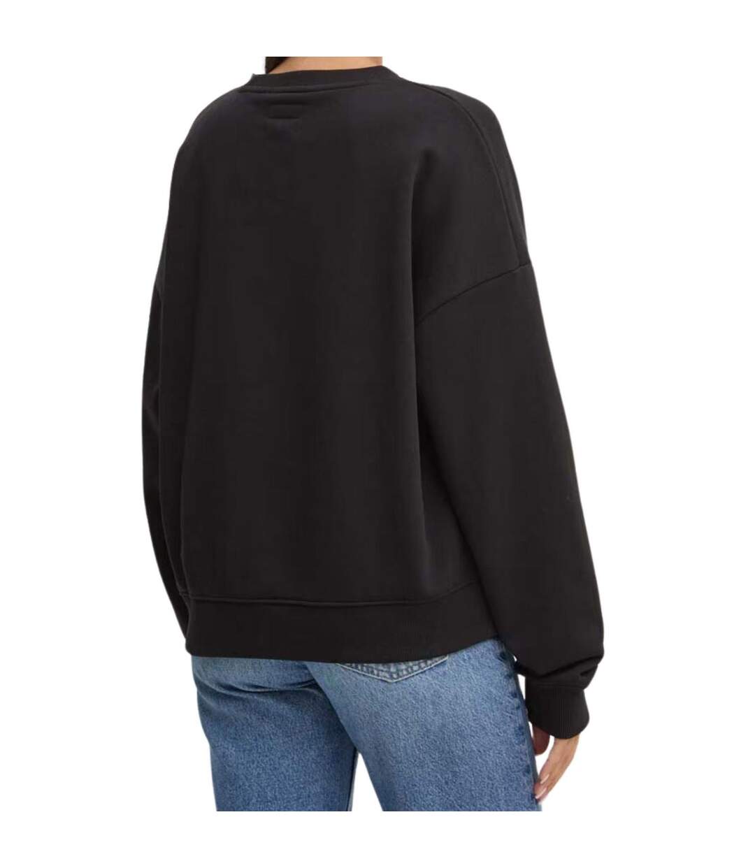 Sweat Motif/style Triangle Femme Noir Guess-2