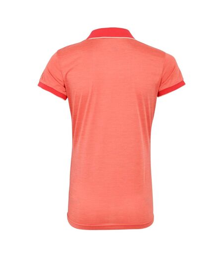 Womens/ladies remex ii polo neck t-shirt peach bloom Regatta