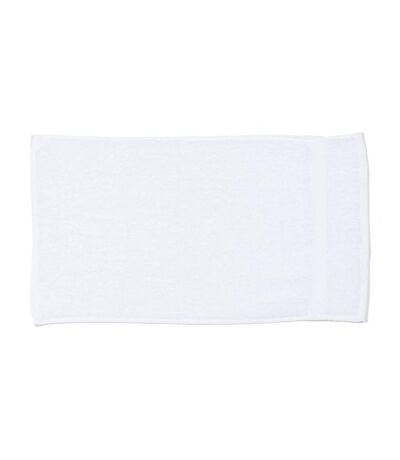 Luxury guest towel one size white Towel City