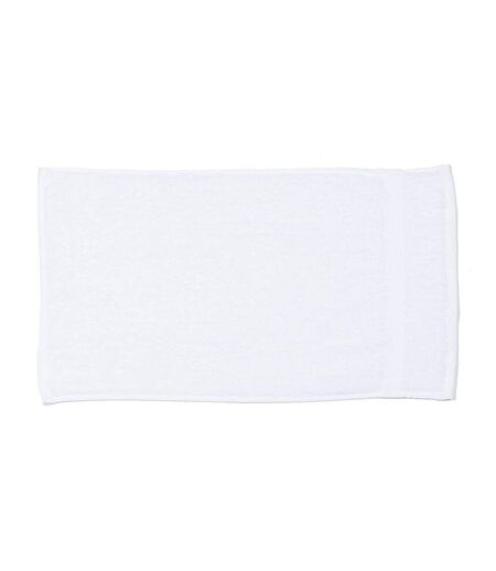 Luxury guest towel one size white Towel City