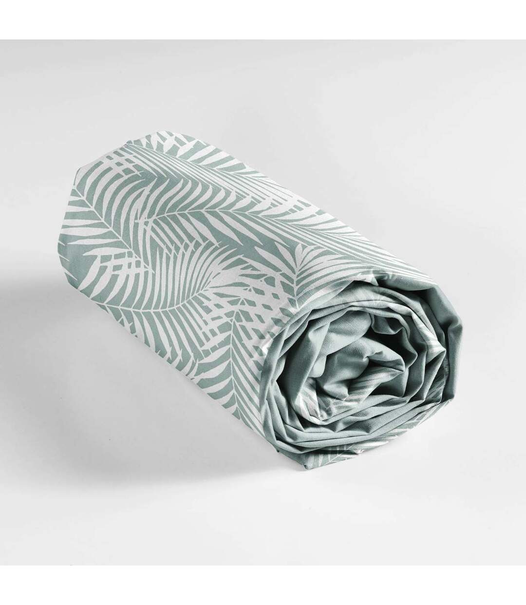Drap Housse en Coton Botania 140x190cm Sauge-2