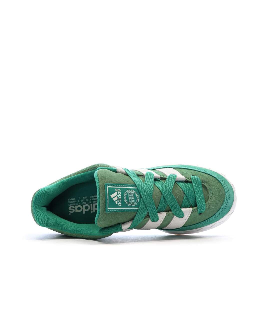 Baskets vertes homme adidas adimatic-4