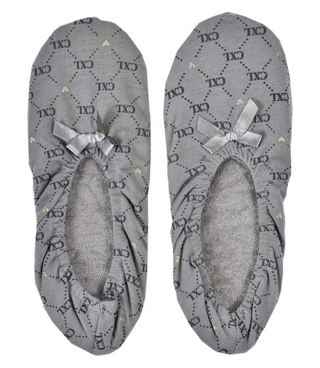 Pantoufles Femme CXL By LACROIX 2586 Ballerine GRIS