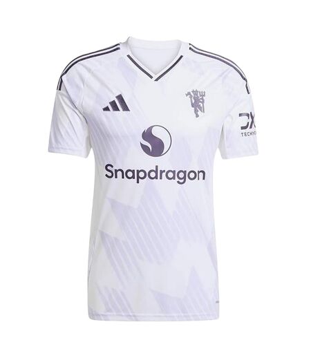 Maillot Extérieur Motif/style Manchester United Fc 25/26 Adulte Blanc Adidas