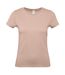 Womens/ladies e150 t-shirt millennial pink B&C