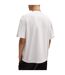 Mens Dinkee Logo Cotton Oversized T-shirt White Hugo-2