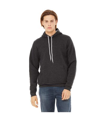 Sweat Capuche Unisexe Gris Foncé Mélangé Bella + Canvas