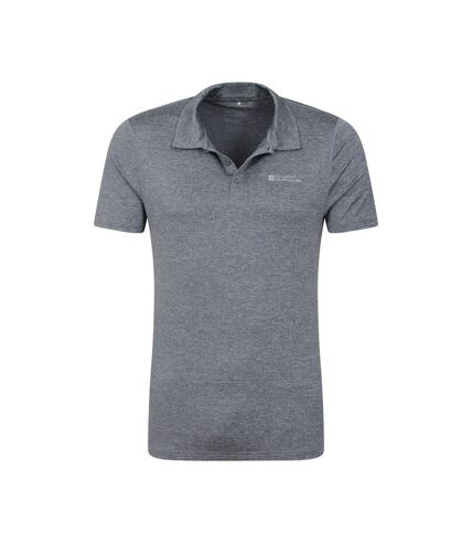 Mountain Warehouse Mens Agra Stripe Polo Shirt (Gray) - UTMW807
