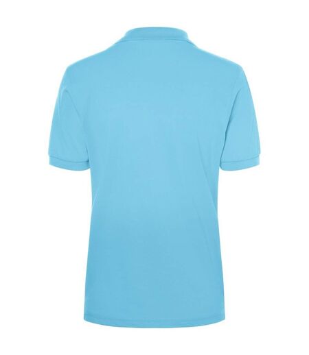 Polo Classic Femme Bleu Ciel James And Nicholson