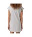 Robe T-Shirt Grise Femme Vero Moda Turtle - M-2