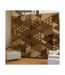 Papier Peint Brown Patchwork 50x1000cm-1