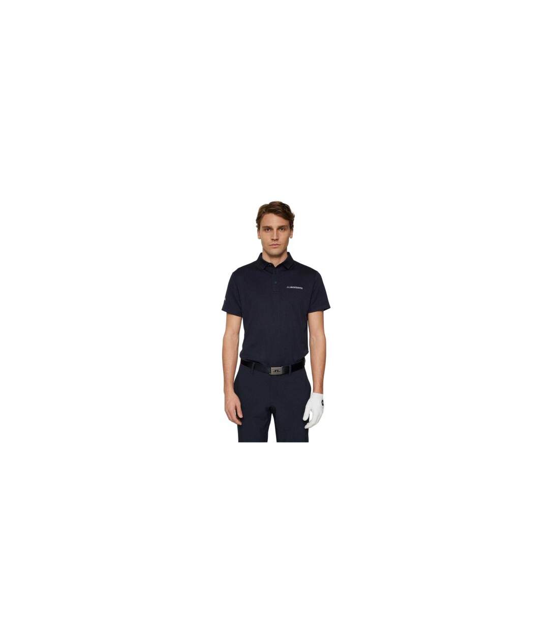 Mens Bridge Bridge Regular Polo Shirt Navy J.Lindeberg-1