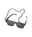 Lunettes De Soleil Avec Chaîne Adulte Taille Unique Noir Urban Classics-1