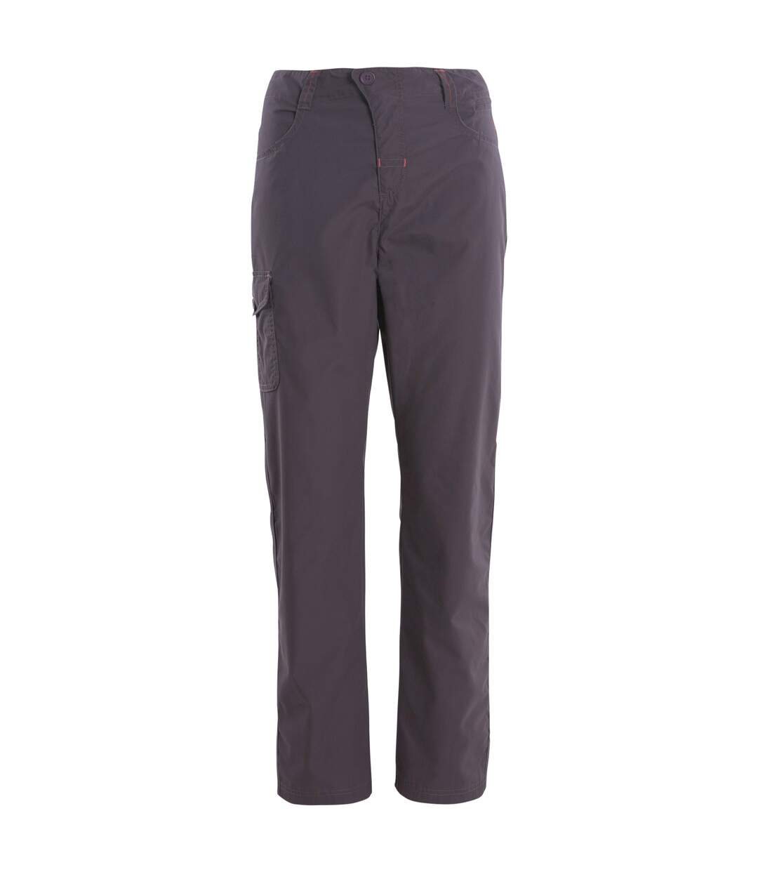 Womens/ladies Rambler Water Repellent Outdoor Trousers Dark Grey Trespass-2